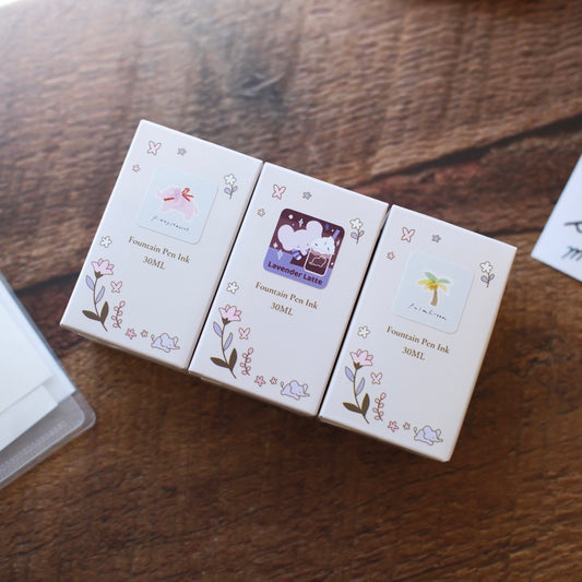 Pinky Elephant x Tono & Lims Bottled Ink Set, 3 Bottles