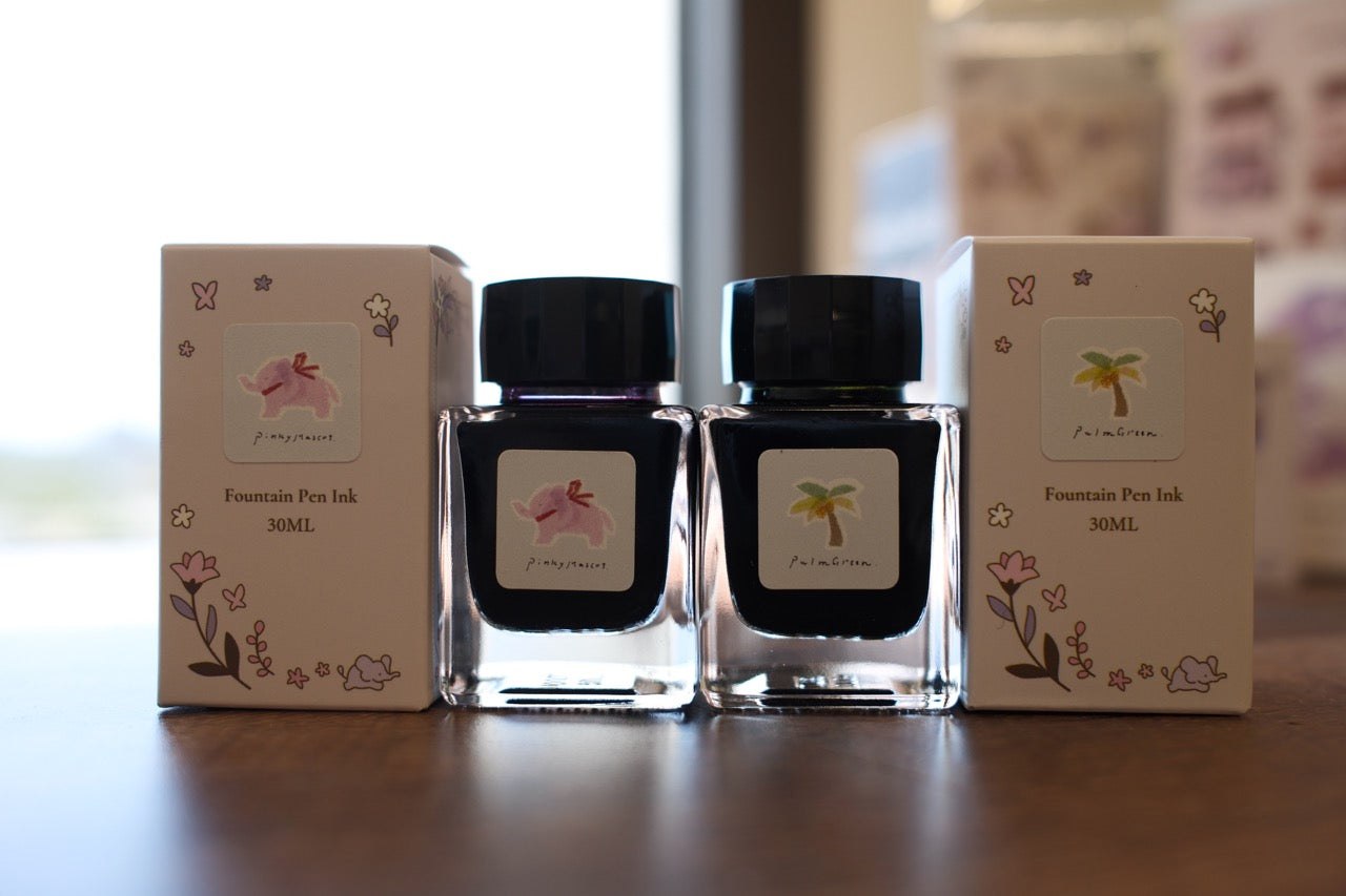 Pinky Elephant x Tono & Lims Bottled Ink - Pinky Mascot
