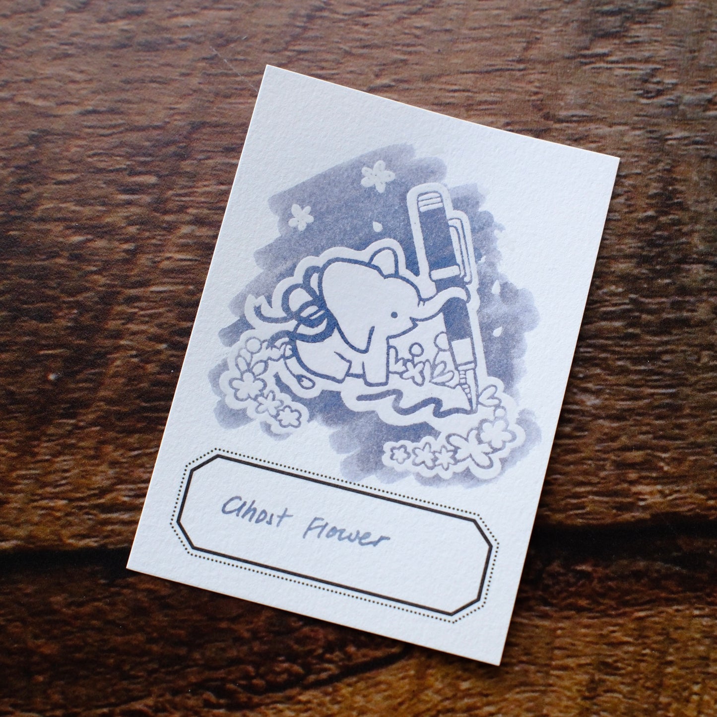 Tono & Lims Bottled Ink - Ghost Flower, Friendship Collection