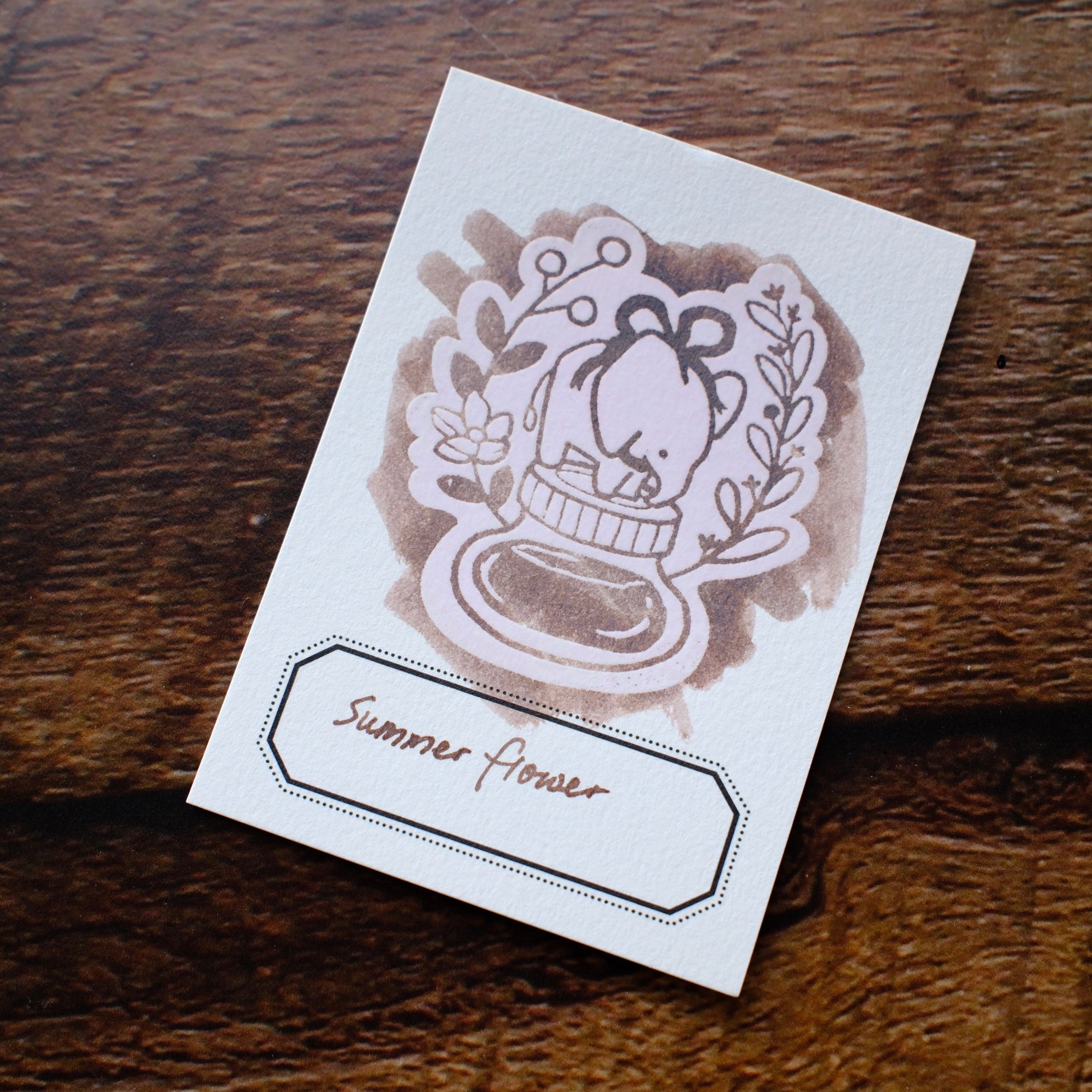 Tono & Lims Bottled Ink - Summer Flower, Takasaki Special 2025