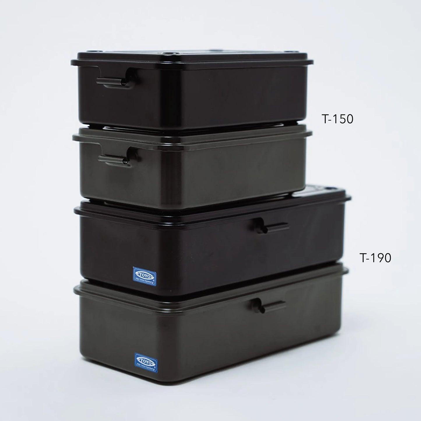 Toyo Steel Stackable Storage Box T-150 - White