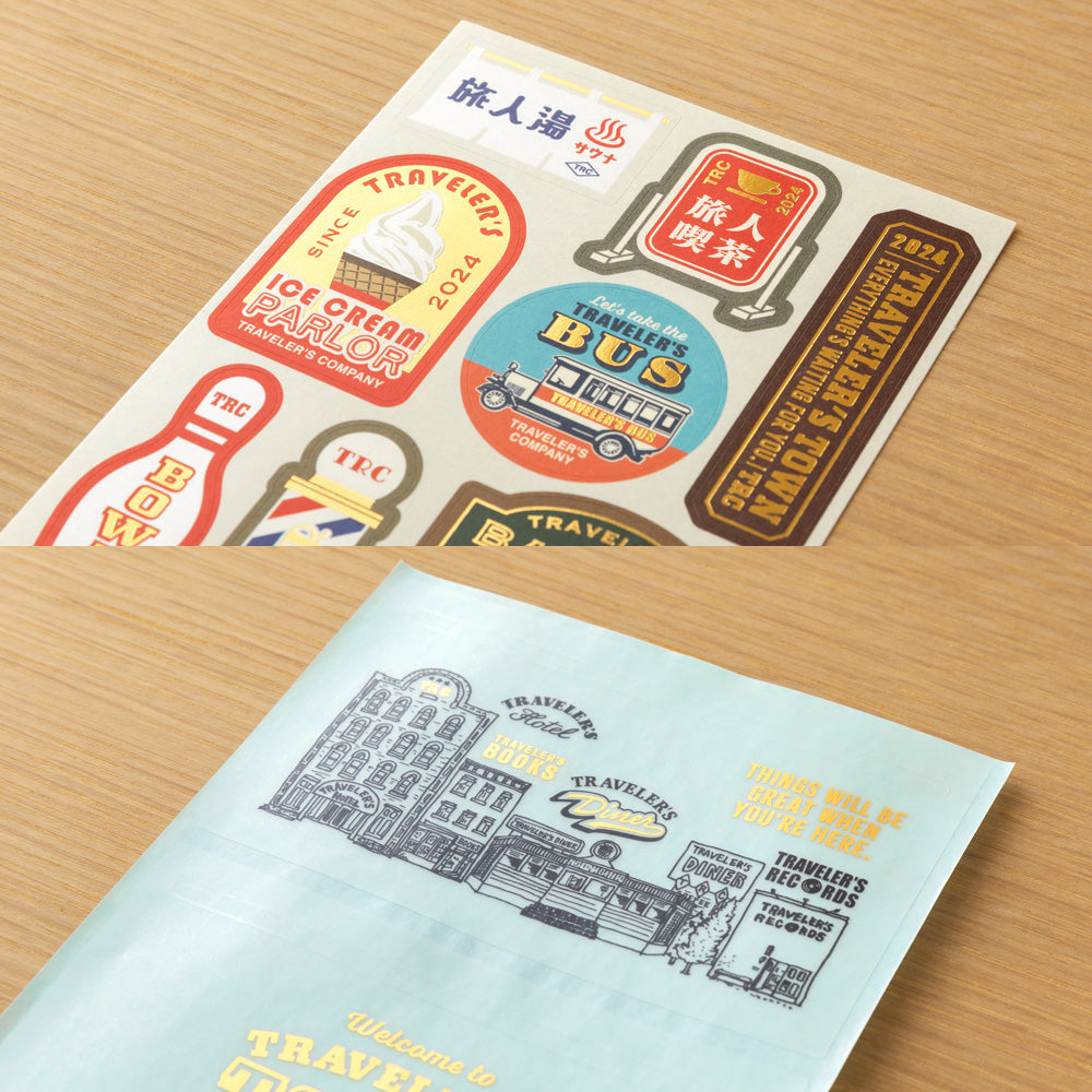 Traveler's Notebook 2024 Customized Sticker Set