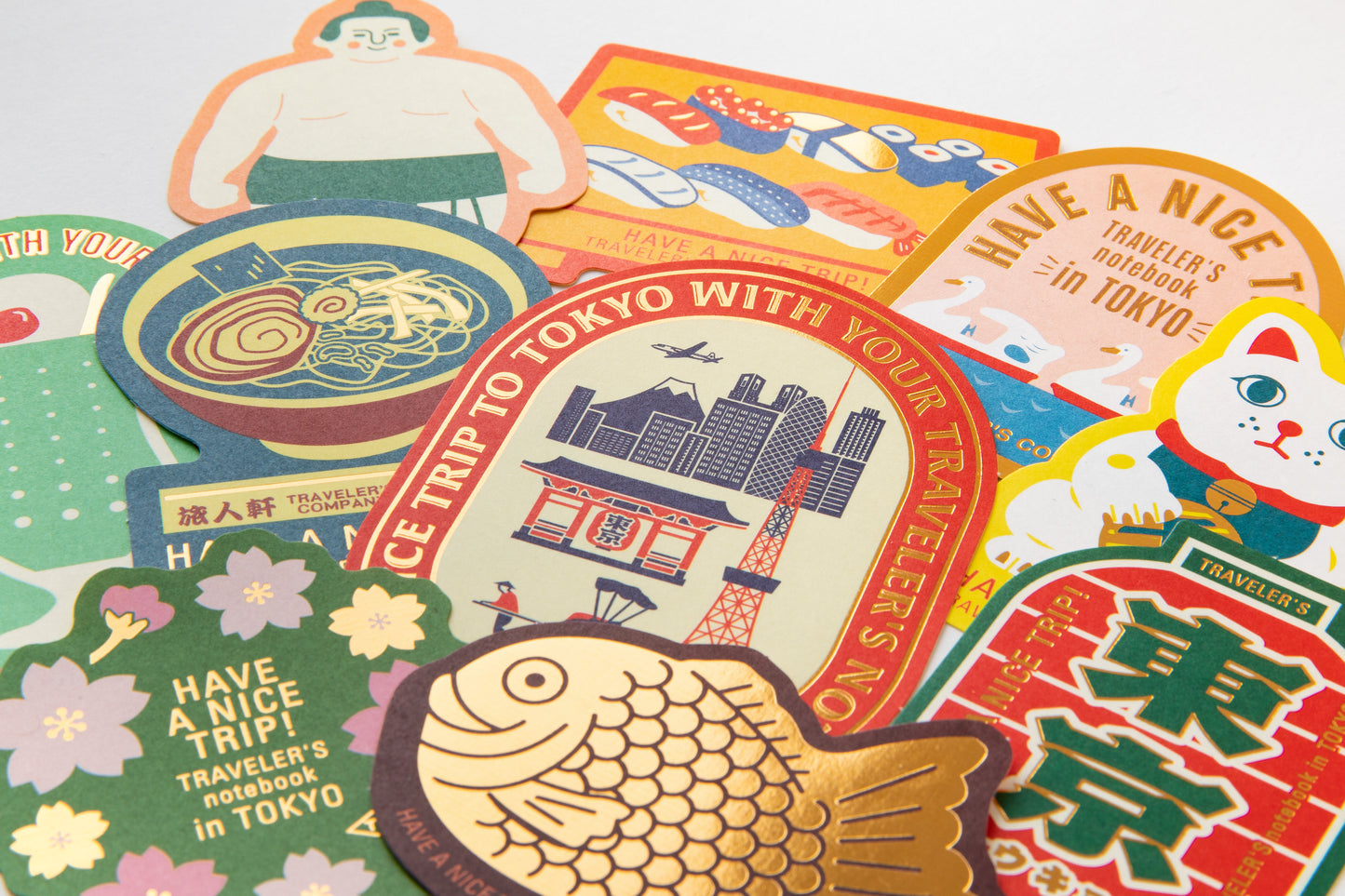 TRAVELER'S Notebook - TOKYO Sticker Set, Limited Edition