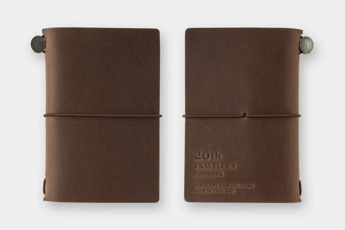 TRAVELER‘S Notebook - Card Size - 20th Anniversary Set - Brown
