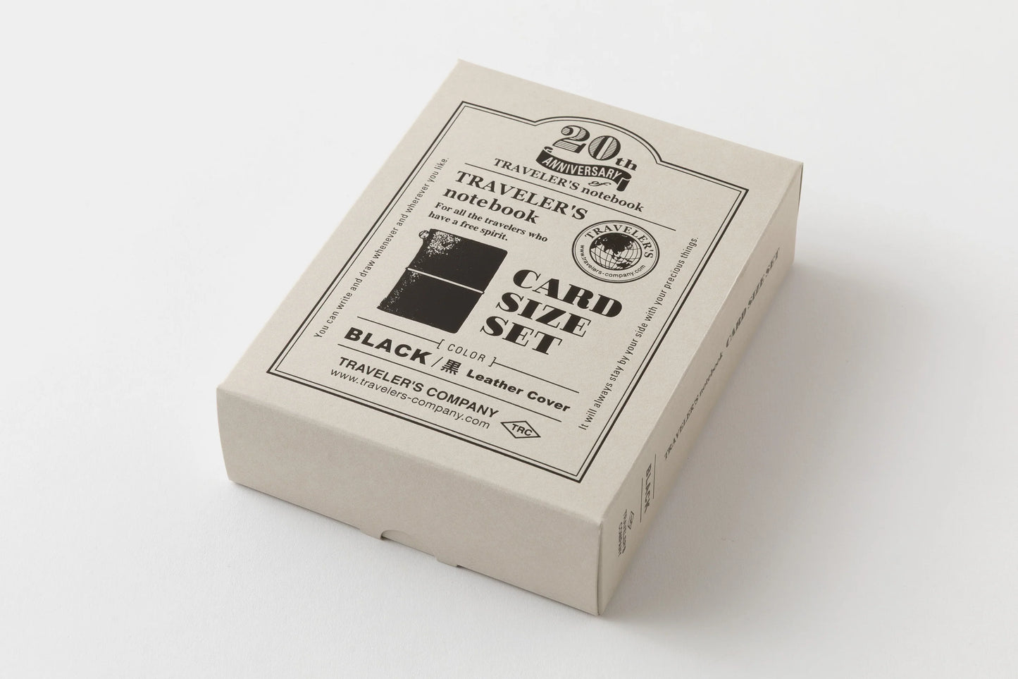 TRAVELER‘S Notebook - Card Size - 20th Anniversary Set - Black