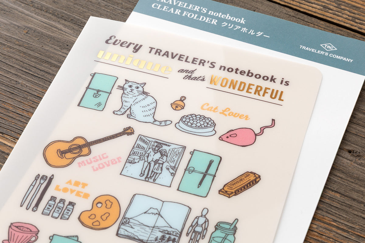TRAVELER'S Notebook - Regular Size, Clear Folder, 2027 Limited Edition  (Pre-order Now, Shipping Starts After 10/19)