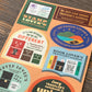 TRAVELER'S Notebook - Customized Sticker Set, 2027 Limited Edition (Pre-order Now, Shipping Starts After 10/19)