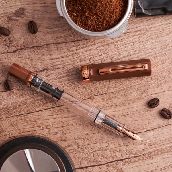 TWSBI ECO Espresso w/ Bronze Fountain Pen – Pinky Elephant