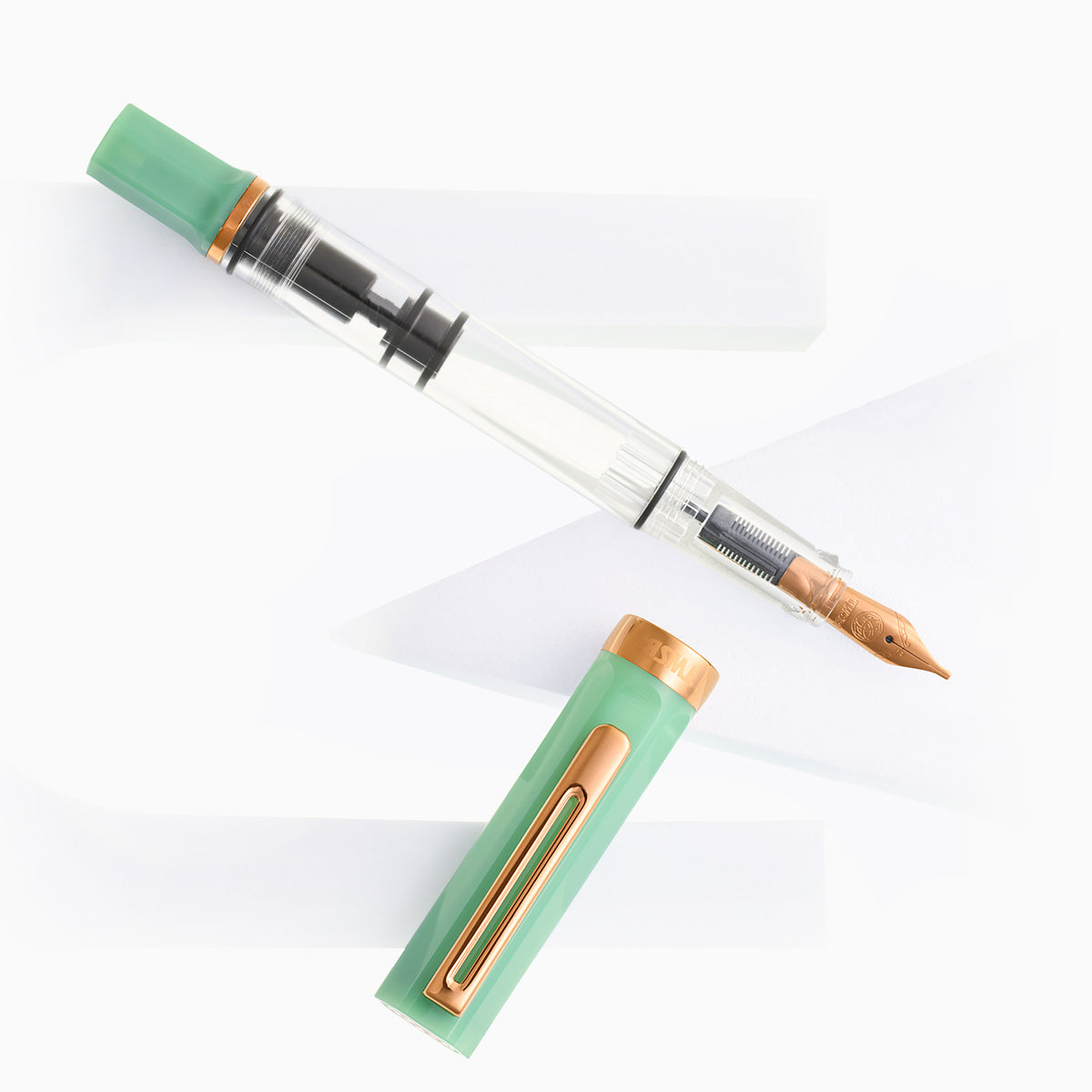 TWSBI ECO Jade Jelly w/ Bronze Fountain Pen (Pre-order Start 10/26, Shipping Starts 10/28)