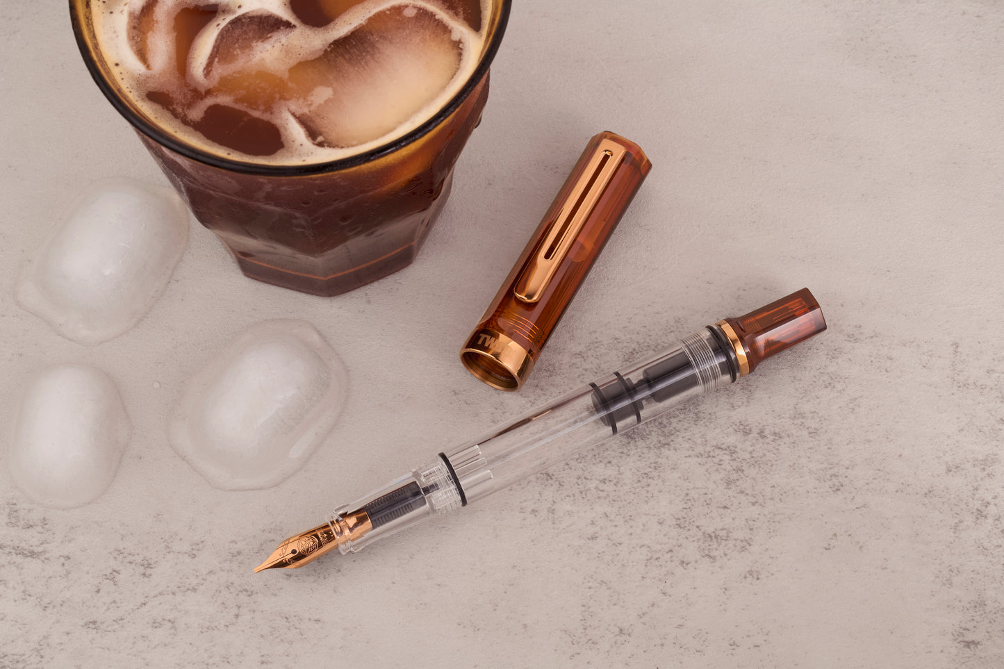 TWSBI ECO Root Beer w/ Bronze Fountain Pen