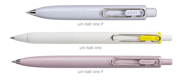 Uni-Ball One Fika Color Gel Pen, 0.38mm Sesame Gray