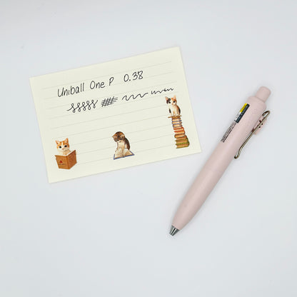 Uni-ball One P Gel Pen, 0.38mm