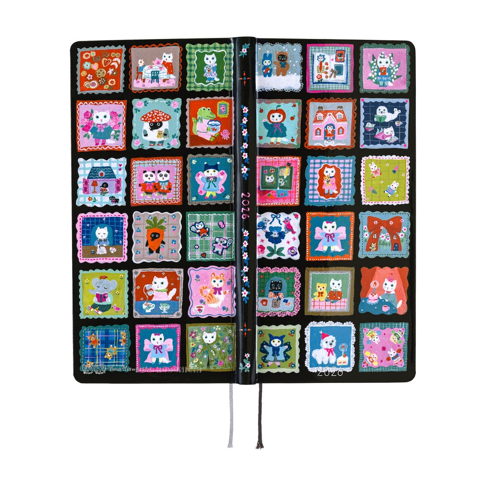 Hobonichi Weeks 2026 - Yumi Kitagishi: White Cat’s Daily Life