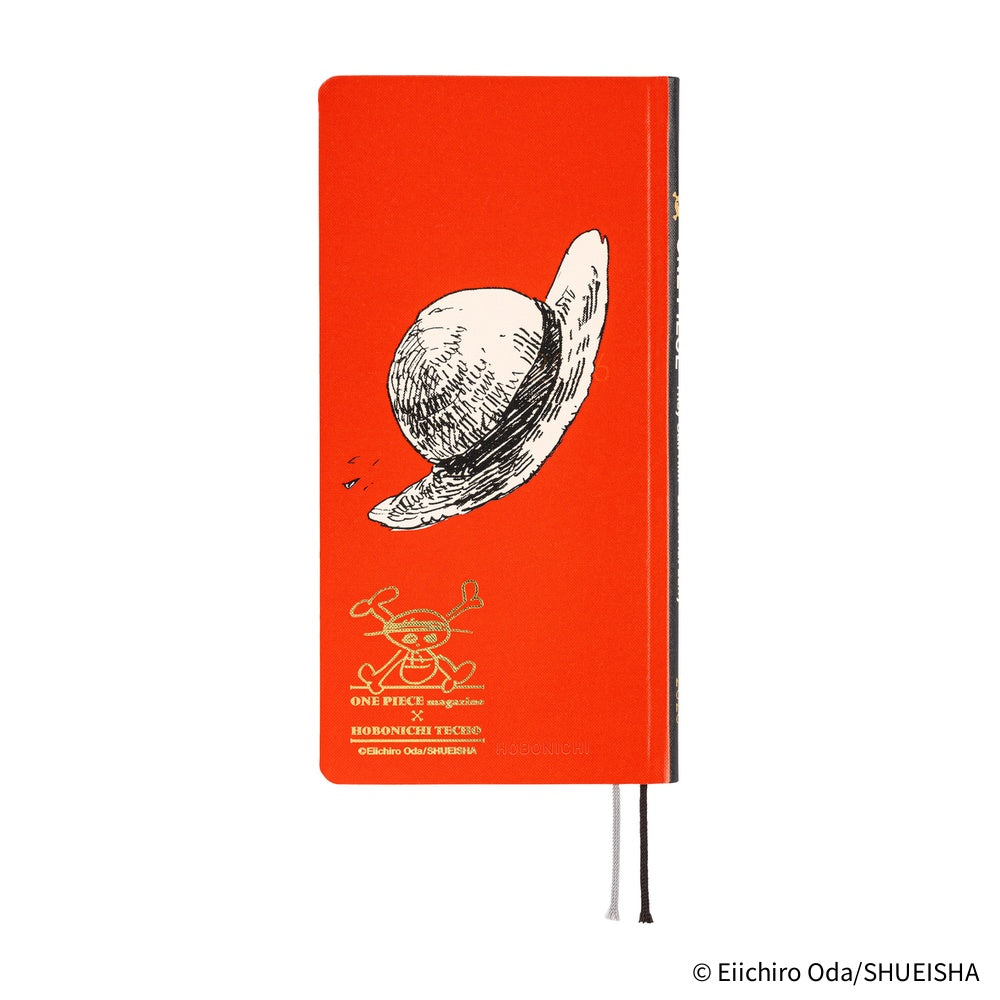 Hobonichi Weeks 2026 - ONE PIECE magazine: Straw Hat Luffy (Red)