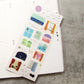 Saien x Miki Tamura Washi Art Sticker Sheet - Window