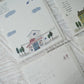 Wongyuanle Memo Paper Packet - Houses