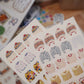 Wongyuanle Vol.7 Die-cut Sticker Set - 3 designs