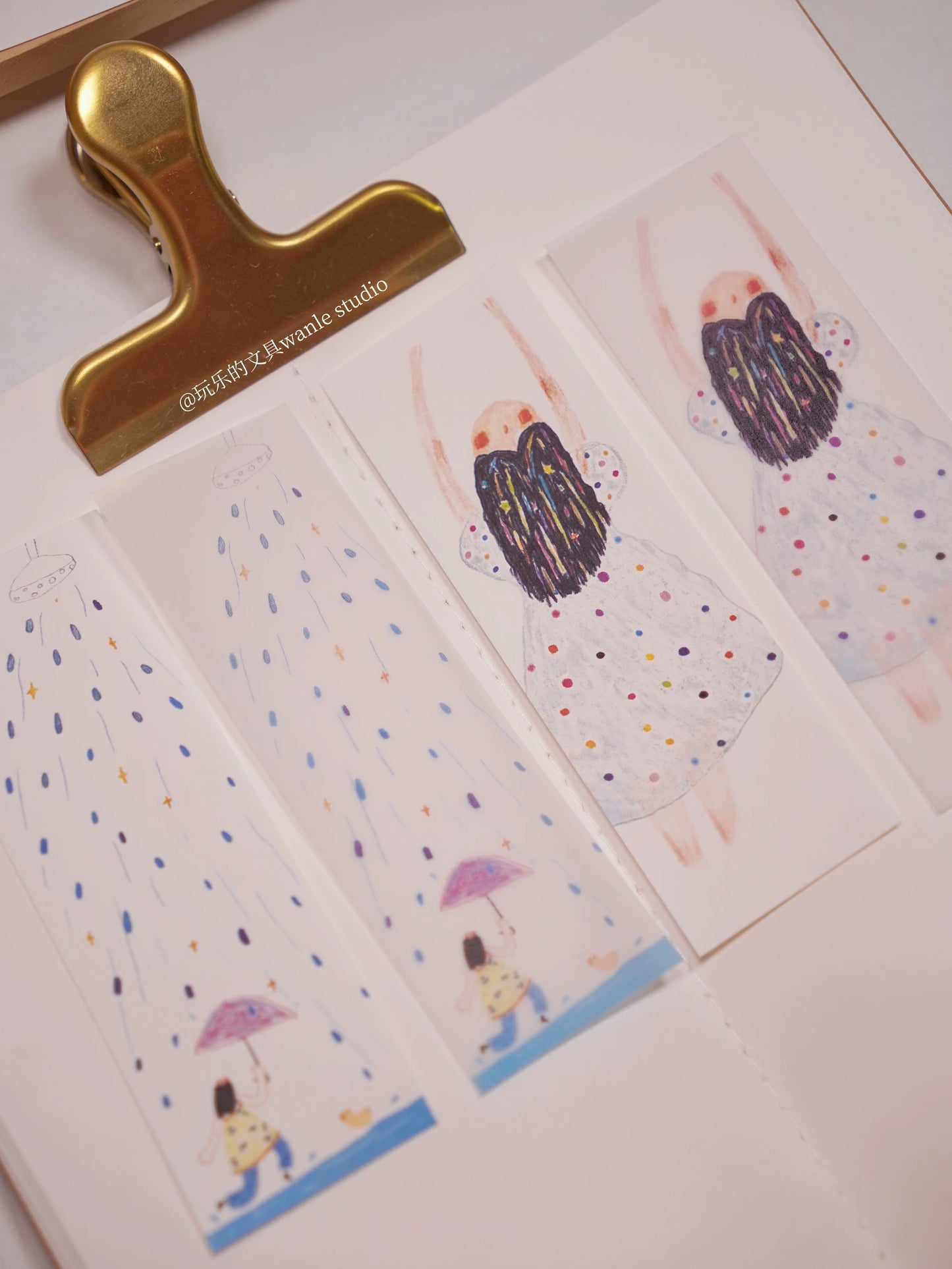 Wongyuanle Vol.9 Memo Paper Packet - 3 Designs