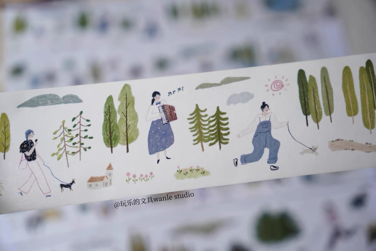 Wongyuanle In the Park Washi Tape