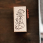 Yamadoro 2-in-1 Rubber Stamp Set - Among the Stars, Kamihaku Collab Special Edition