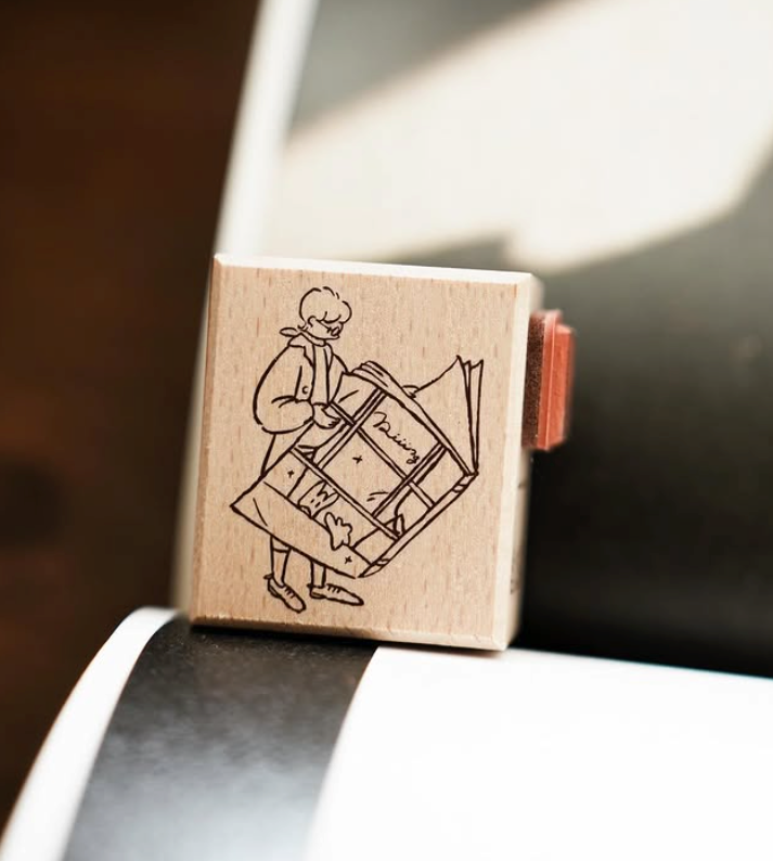 Yamadoro 2-in-1 Rubber Stamp Set - Among the Stars, Kamihaku Collab Special Edition