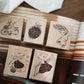 Yamadoro Message From the Sea Rubber Stamp - Kamihaku Collab Special Edition, 5 designs