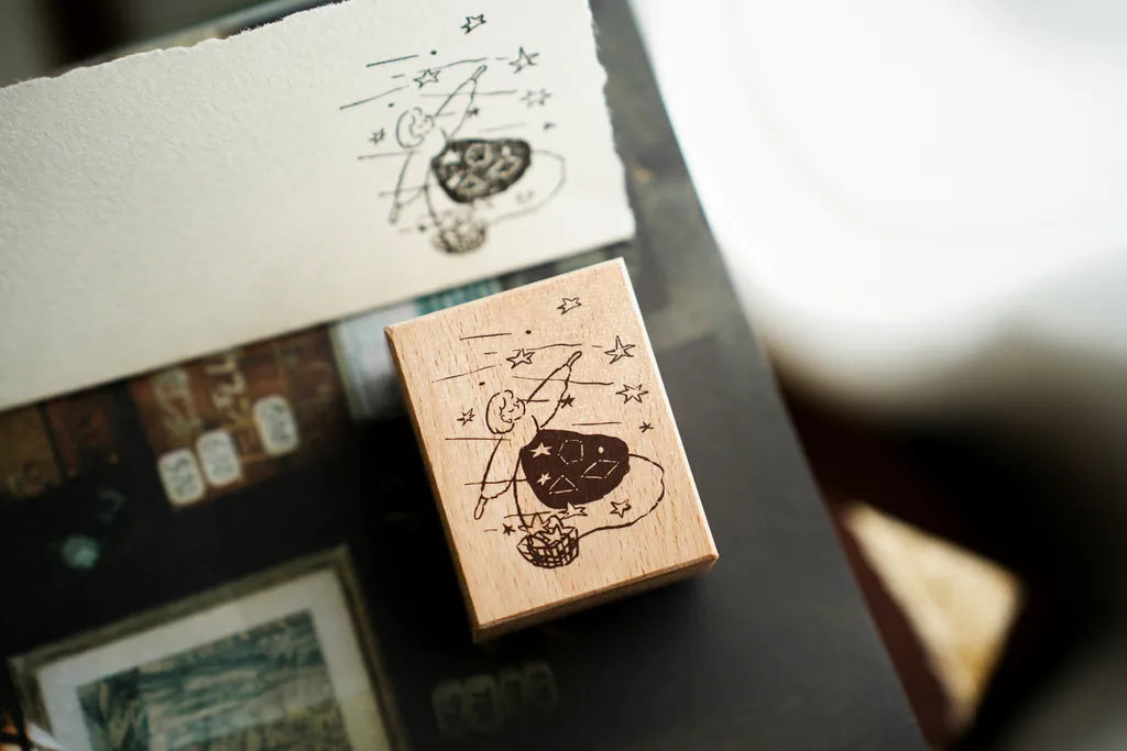 Yamadoro Message From the Sea Rubber Stamp - Kamihaku Collab Special Edition, 5 designs