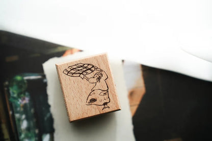 Yamadoro Message From the Sea Rubber Stamp - Kamihaku Collab Special Edition, 5 designs