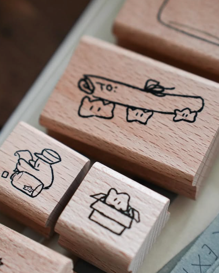 Yamadoro Rubber Stamp - Kamihaku Collab Special Edition, 5 designs