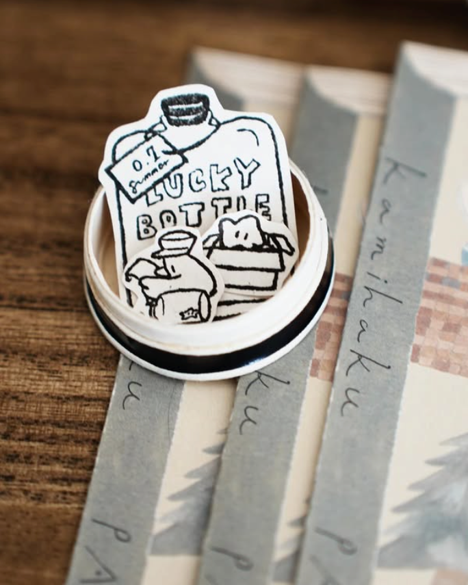 Yamadoro Rubber Stamp - Kamihaku Collab Special Edition, 5 designs