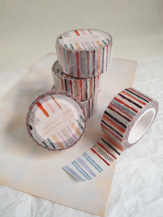 Yeon Charm Stripes Washi Tape