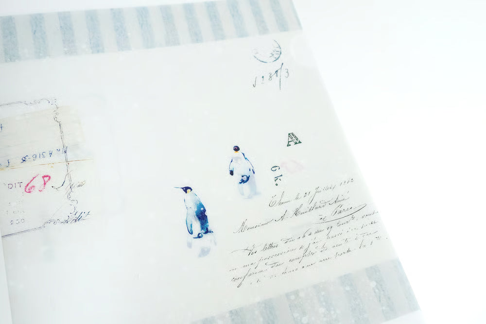 YOHAKU A5 Clear Folder - Winter Hibernation (M-216)