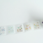 YOHAKU Clear Stamp-style Sticker Roll - Letter (P-007) )