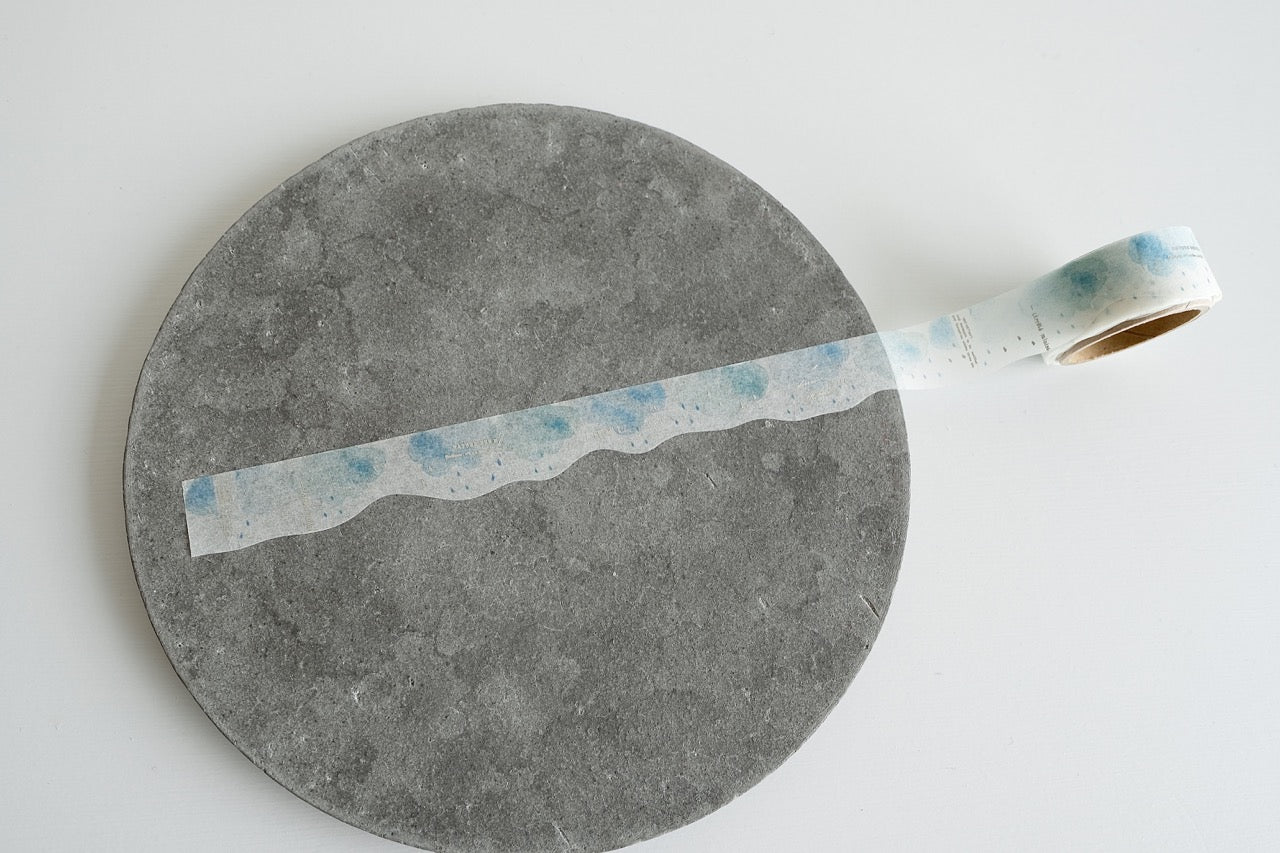 YOHAKU Gilded Die-cut Masking Tape - A Single Drop (YD-002)