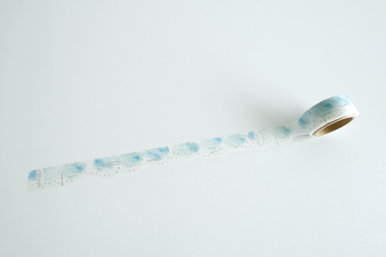 YOHAKU Gilded Die-cut Masking Tape - A Single Drop (YD-002)