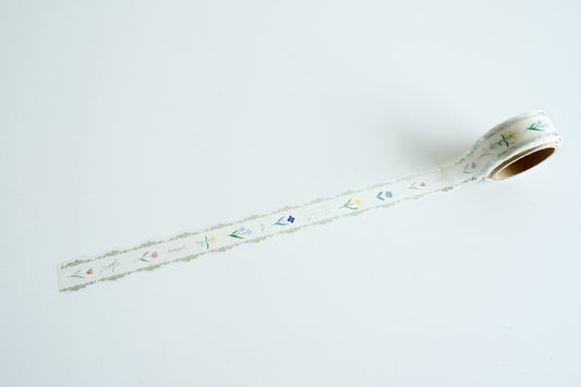 YOHAKU Gilded Die-cut Masking Tape - Tempo (YD-003)