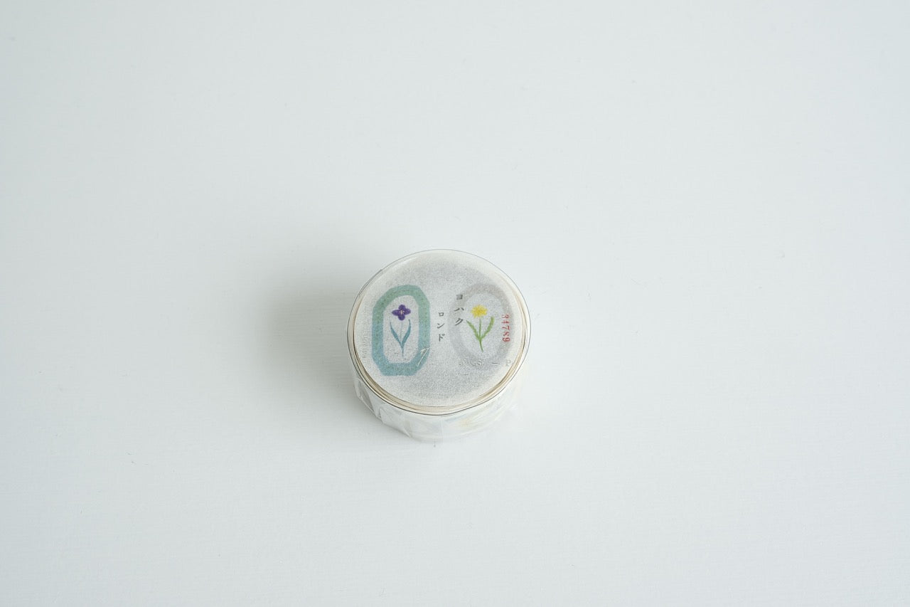 YOHAKU Gilded Die-cut Masking Tape - Rondo (YD-005)