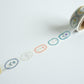 YOHAKU Gilded Die-cut Masking Tape - Rondo (YD-005)