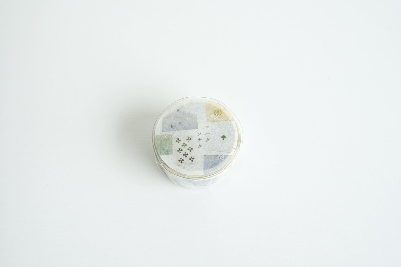 YOHAKU Gilded Die-cut Masking Tape - Sonata (YD-006)
