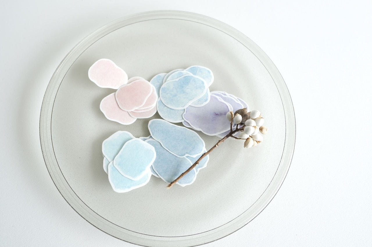 YOHAKU Washi Flake Seal - Rondo (F-018)