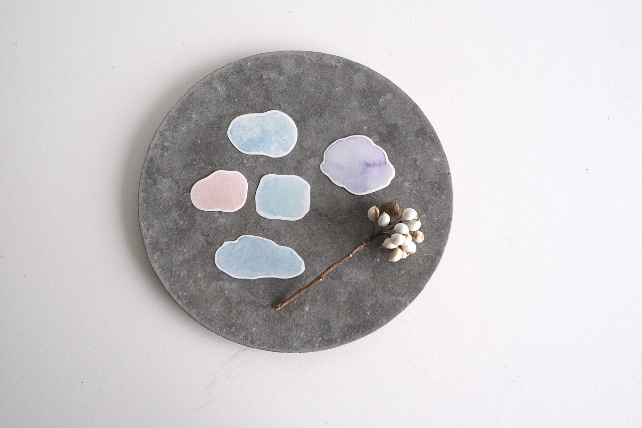 YOHAKU Washi Flake Seal - Rondo (F-018)