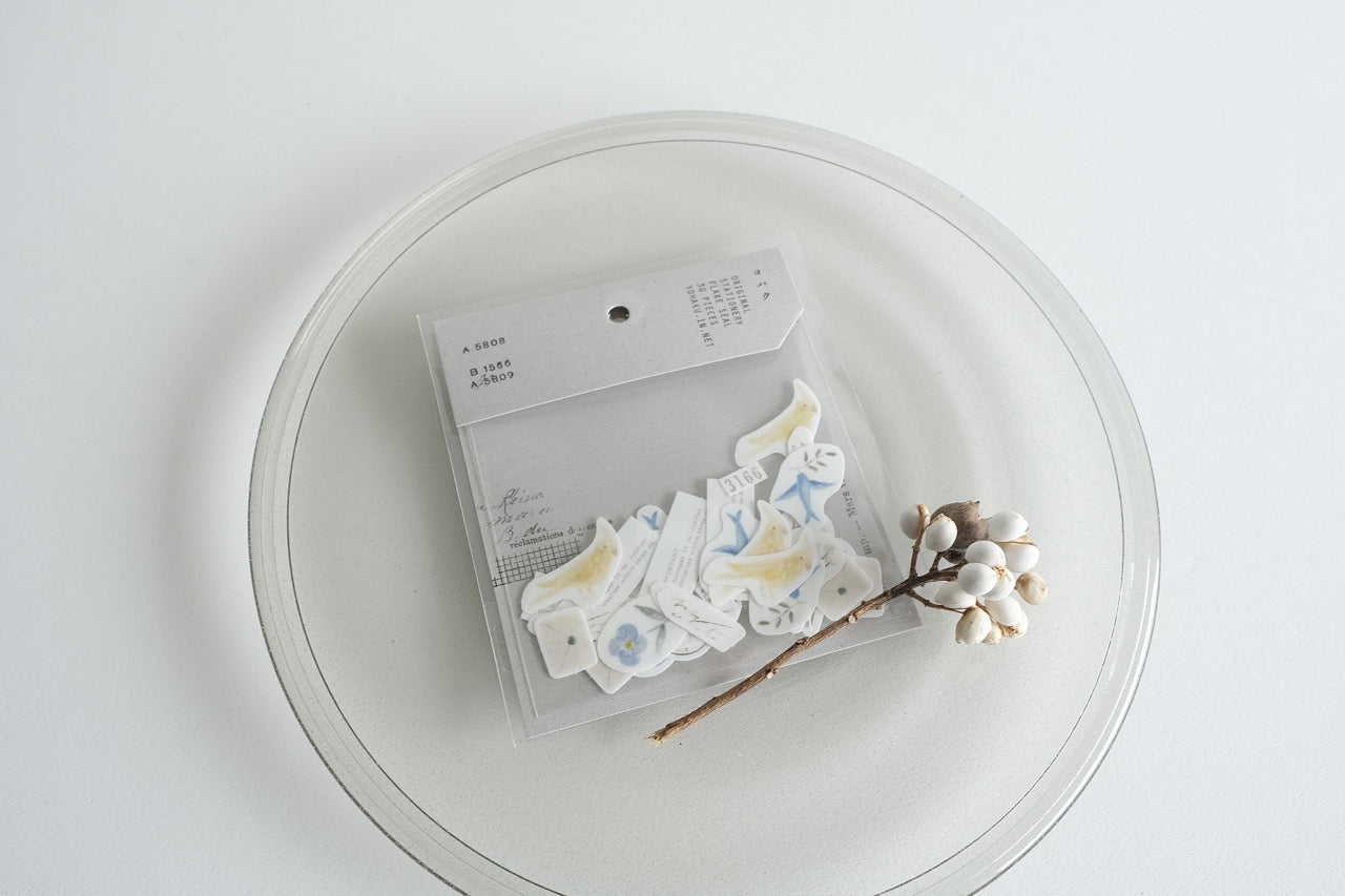 YOHAKU Washi Flake Seal - Humming (F-020)