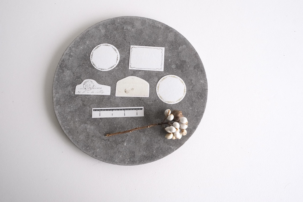 YOHAKU Washi Flake Seal - Message (F-021)