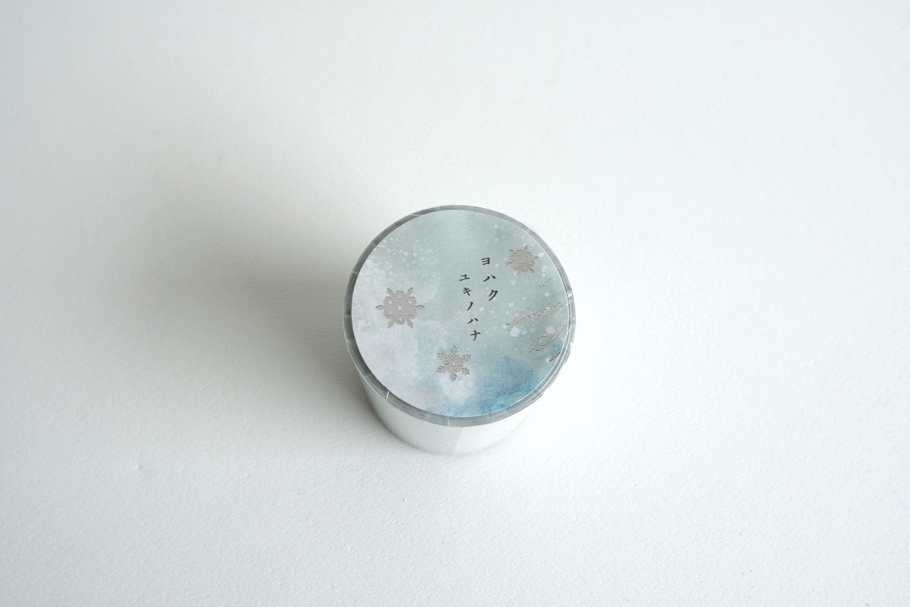 YOHAKU Gilded Roll Sticky Notes - Snowflake (RH-002)