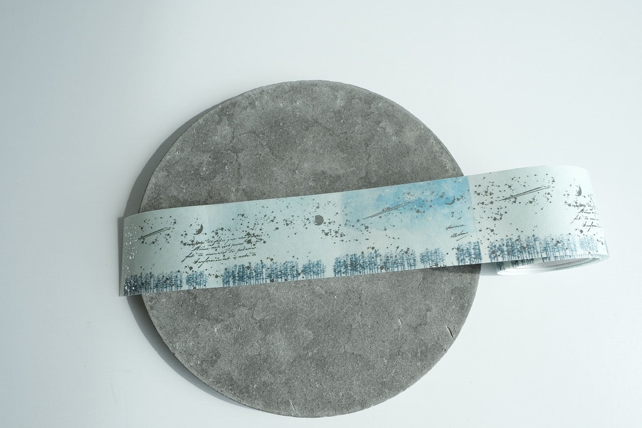 YOHAKU Gilded Tracing Memo Roll - Star Gazing (RF-002)