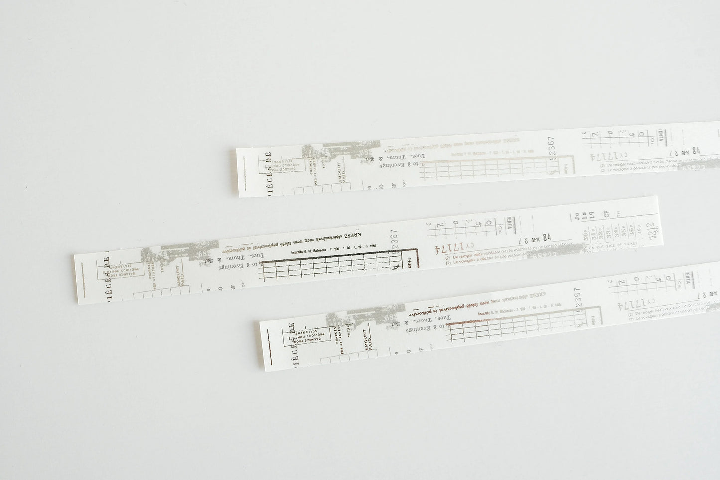 YOHAKU Gilded Masking Tape - Letters and Numbers (YH-007)