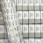 Yohaku Label Sticker Roll - Black and White (LR-001)