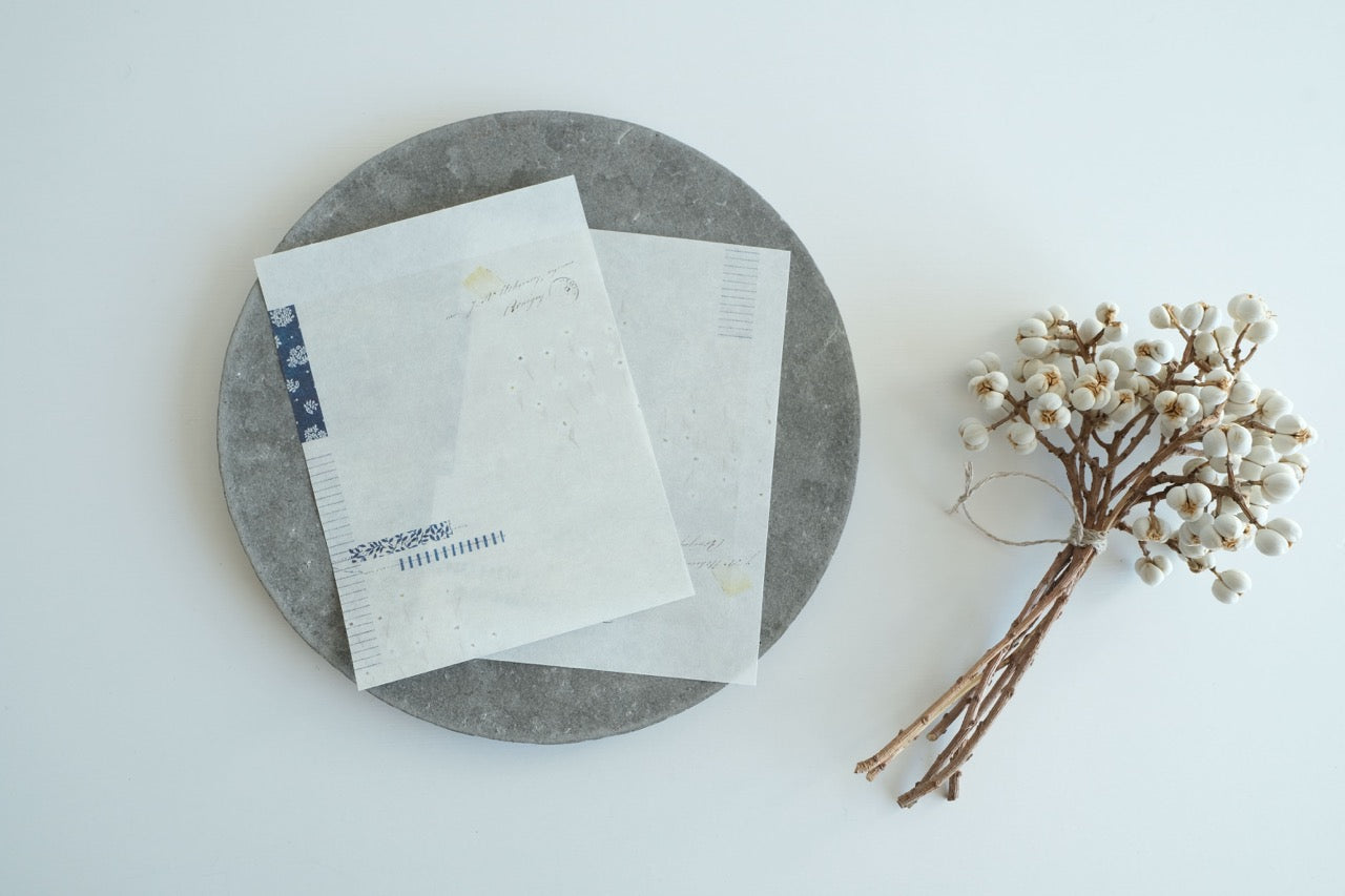 YOHAKU Memo Pad, Collaboration - Winter Haze (YC-029)