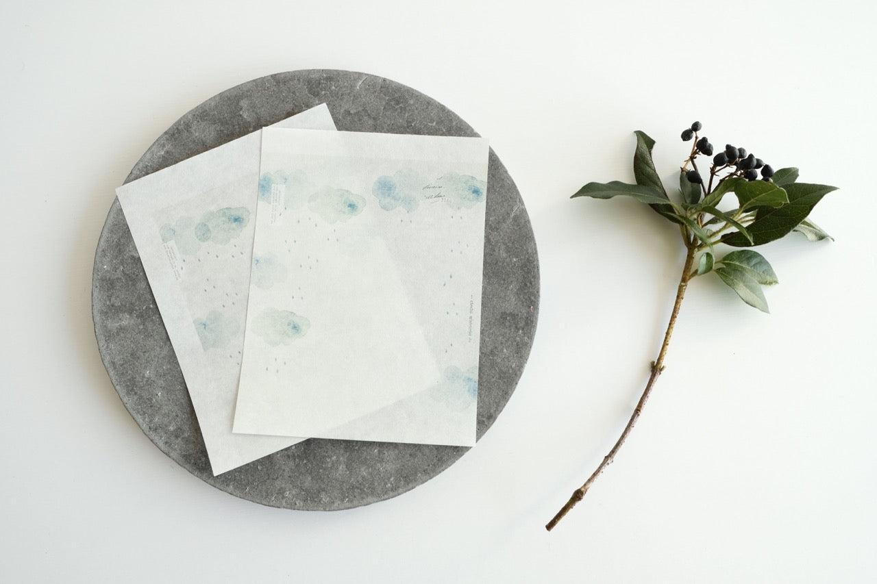 YOHAKU Memo Pad - A Single Drop (M-198)