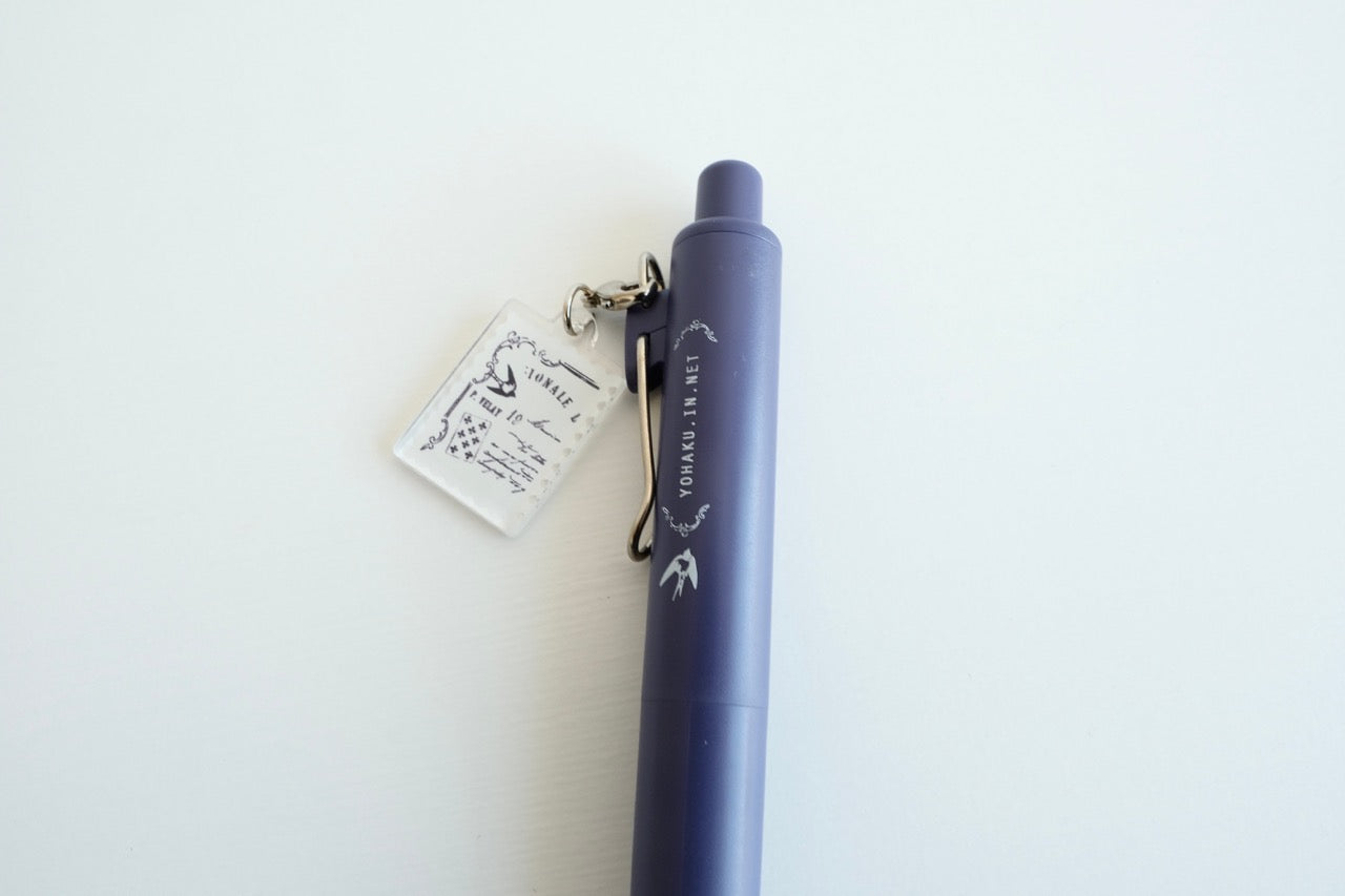 YOHAKU Uni-ball One P Gel Pen with Charm, Mazurka (M-219)